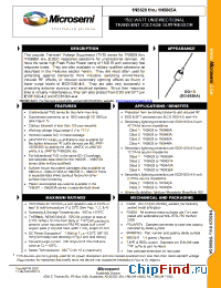 Datasheet 1N5647A manufacturer Microsemi